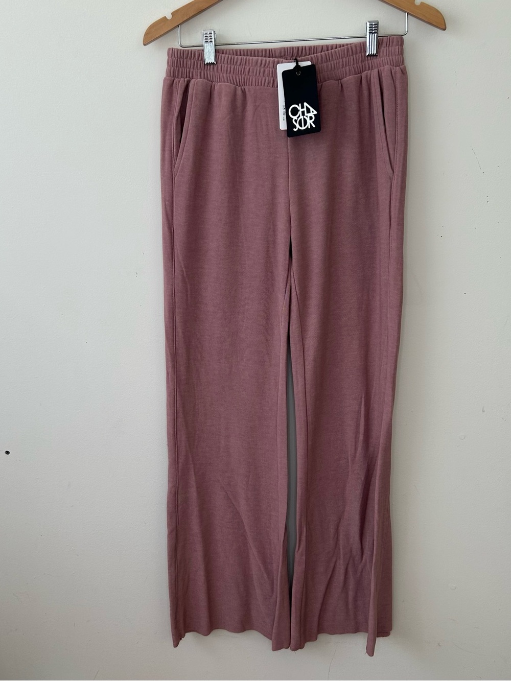 Chaser Pants Rosebud Medium Elastic Waist Wide Leg